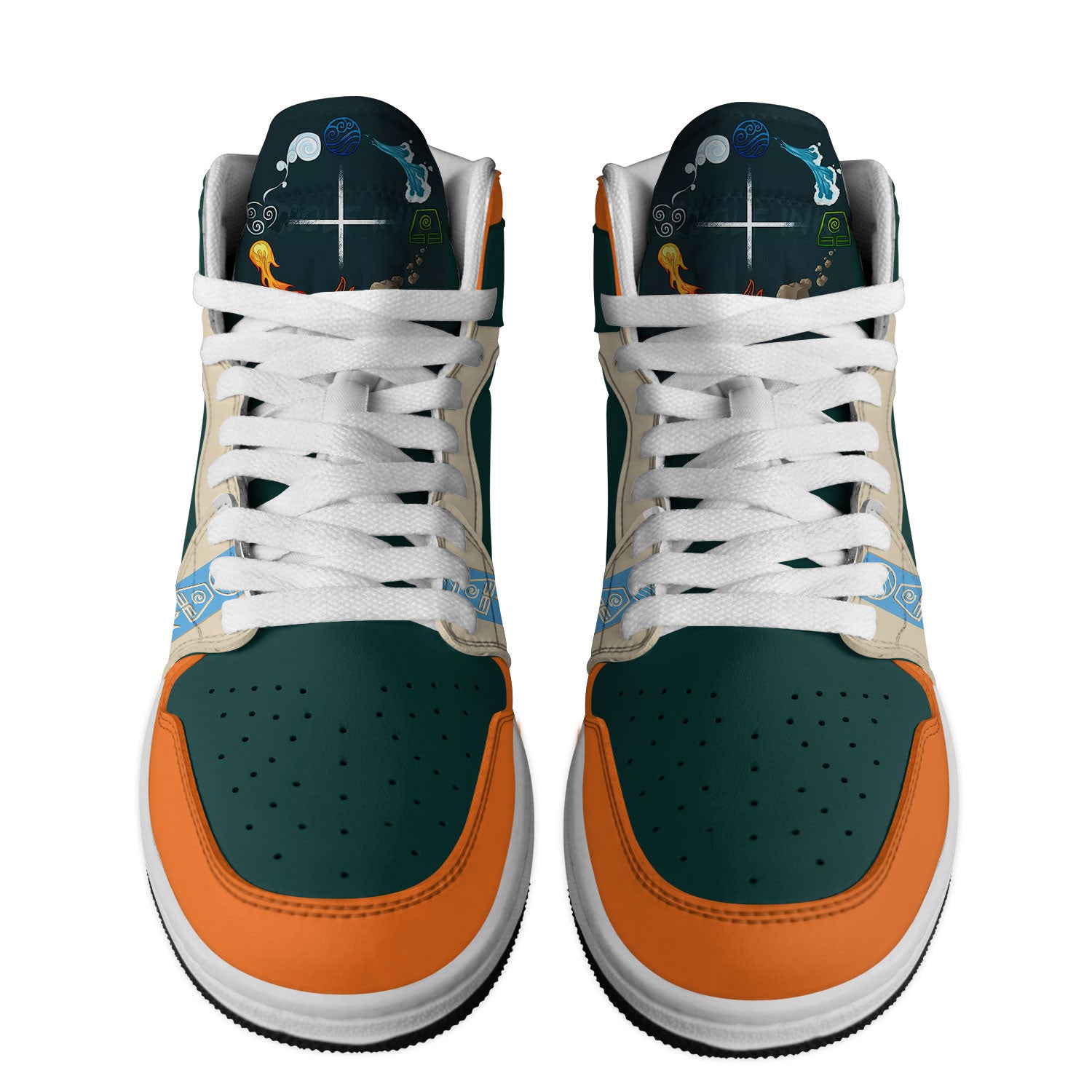 Ideafootwear Avatar the Last Airbender AJ1 High Sneakers Shoes For Men And Women 5