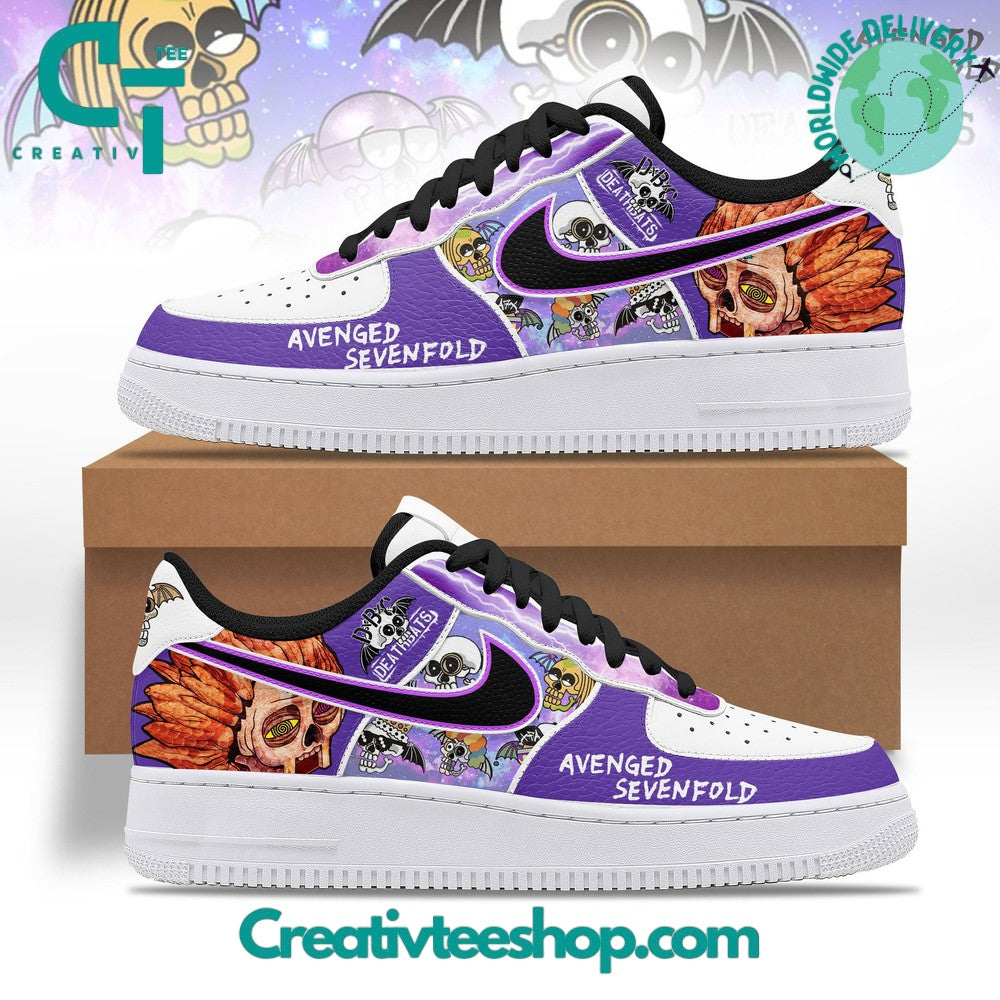 Ideafootwear Avenged Sevenfold Air Low-Top Sneakers Shoes For Men And Women 4