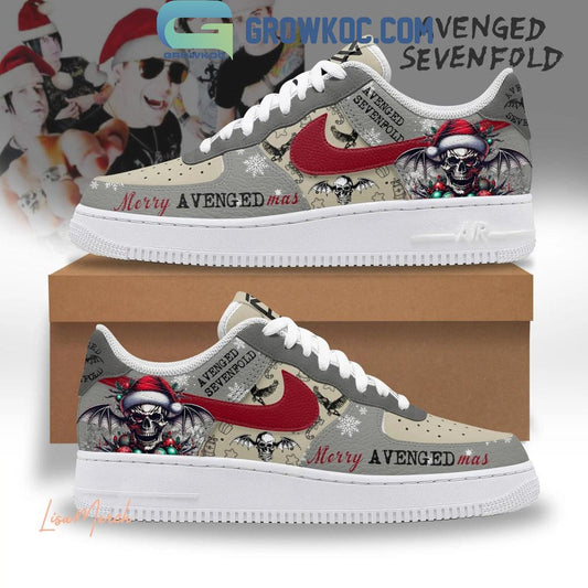 Ideafootwear Avenged Sevenfold Air Low-Top Sneakers Shoes For Men And Women 1