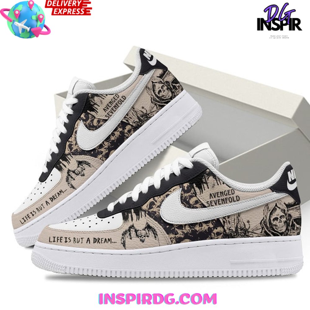 Ideafootwear Avenged Sevenfold Air Low-Top Sneakers Shoes For Men And Women 2