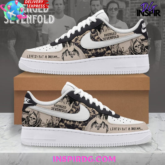 Ideafootwear Avenged Sevenfold Air Low-Top Sneakers Shoes For Men And Women 2
