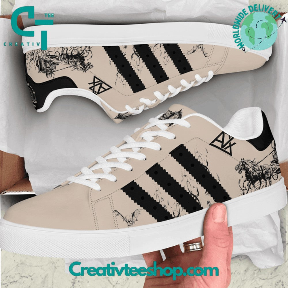 Ideafootwear Avenged Sevenfold  Skate Stan Shoes Sneakes For Men And Women 1