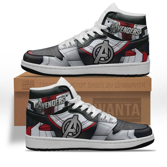 Ideafootwear Avengers AJ1 High Sneakers Shoes For Men And Women 2