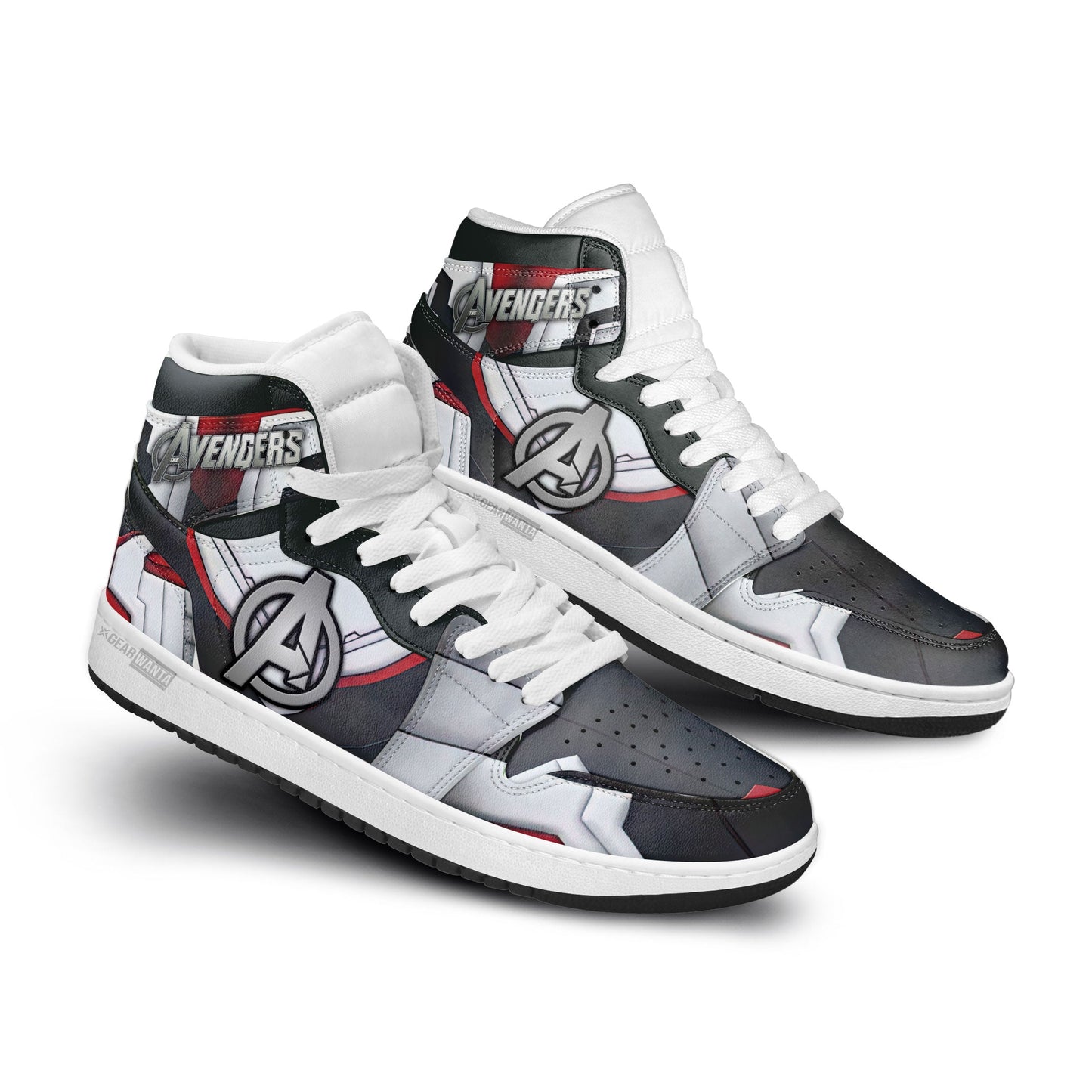 Ideafootwear Avengers AJ1 High Sneakers Shoes For Men And Women 2