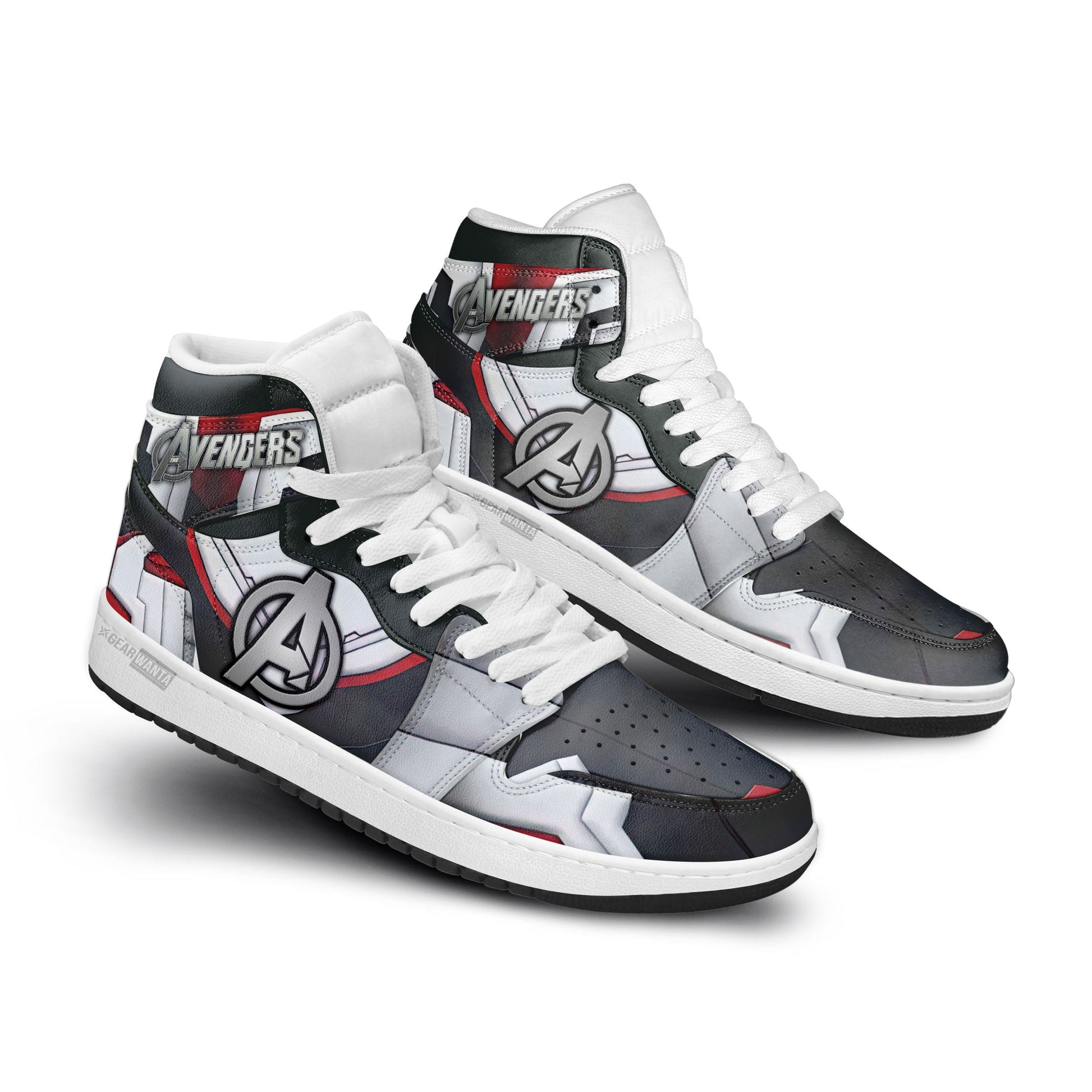 Ideafootwear Avengers AJ1 High Sneakers Shoes For Men And Women 2
