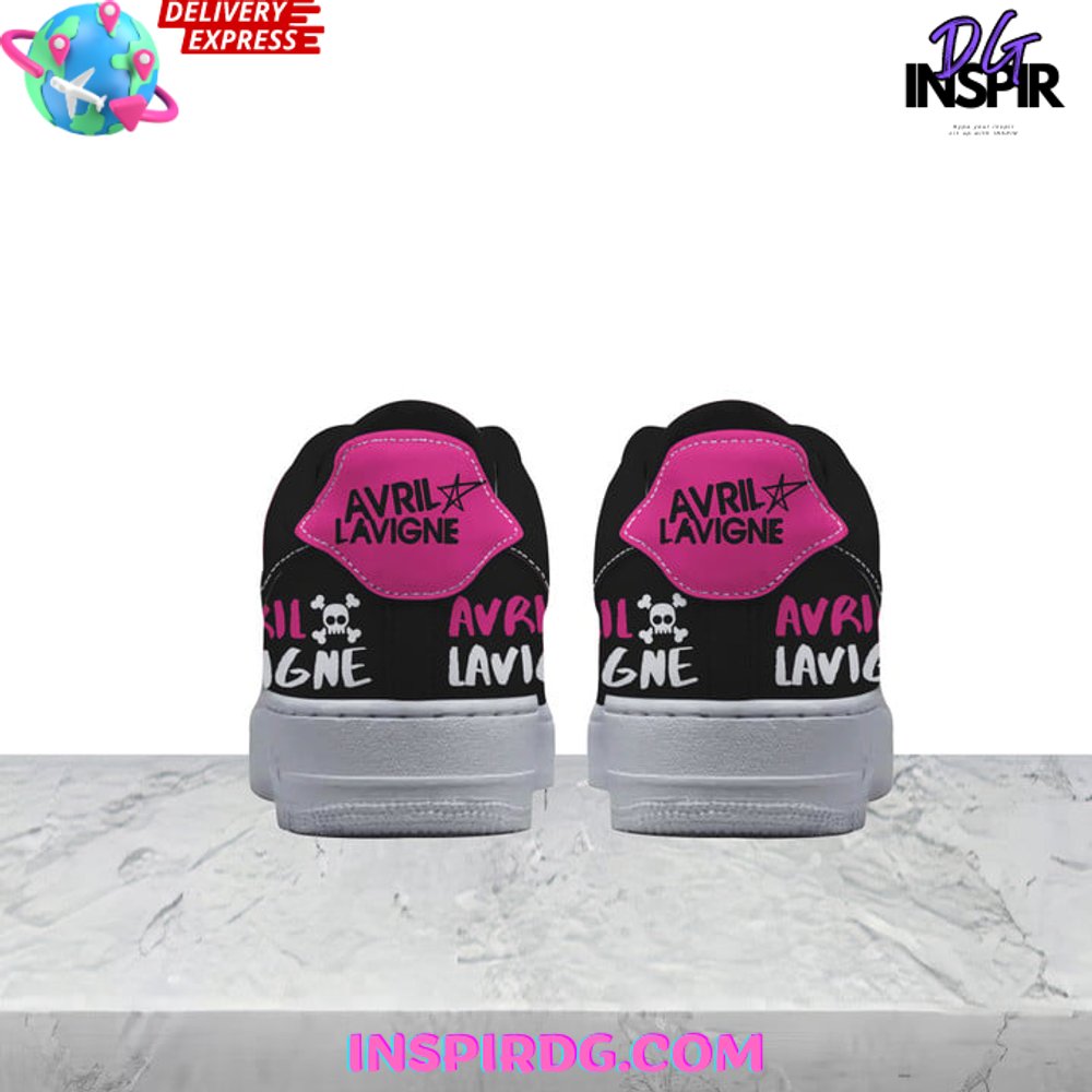 Ideafootwear Avril Lavigne Air Low-Top Sneakers Shoes For Men And Women 2