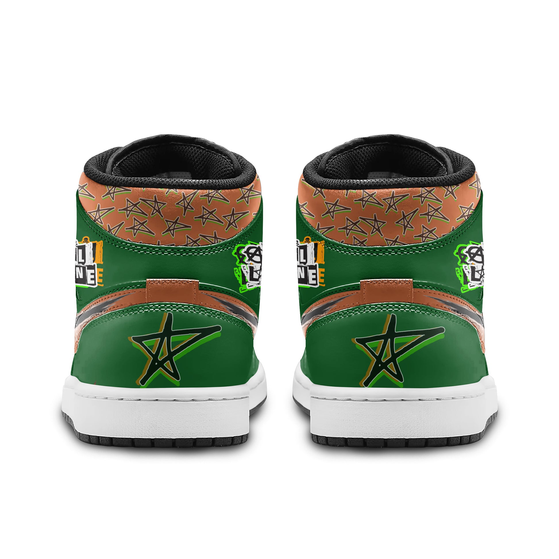 Ideafootwear Avril Lavigne AJ1 High Sneakers Shoes For Men And Women 2