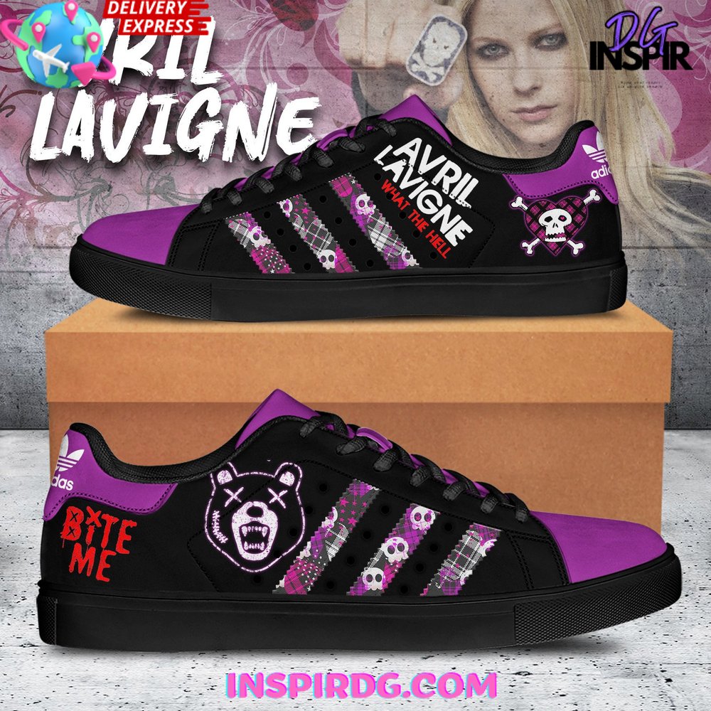 Ideafootwear Avril Lavigne Skate Stan Shoes Sneakes For Men And Women 1