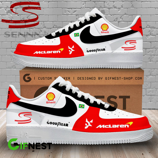 Ideafootwear Ayrton Senna Air Low-Top Sneakers Shoes For Men And Women 4