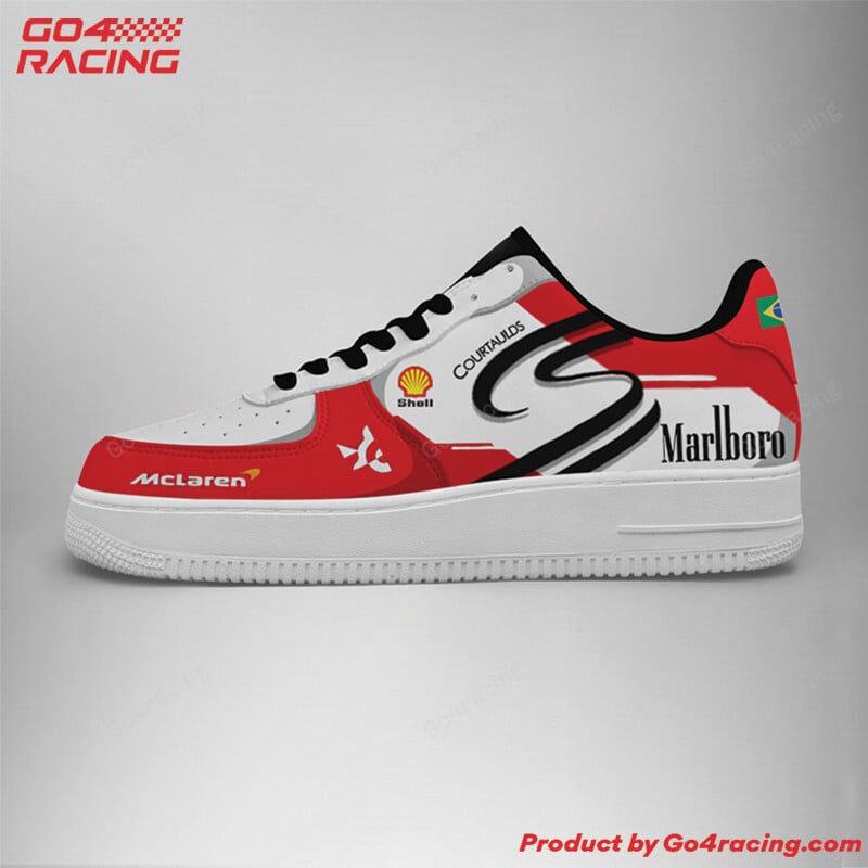 Ideafootwear Ayrton Senna Formula Air Low-Top Sneakers Shoes For Men And Women 2