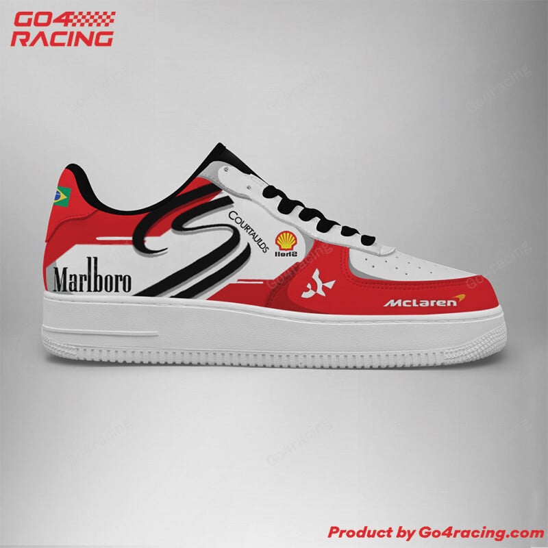 Ideafootwear Ayrton Senna Formula Air Low-Top Sneakers Shoes For Men And Women 2
