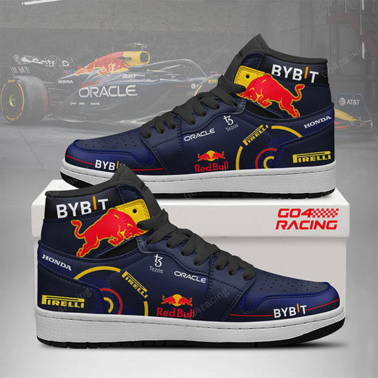Ideafootwear Ayrton Senna Formula AJ1 High Sneakers Shoes For Men And Women 2