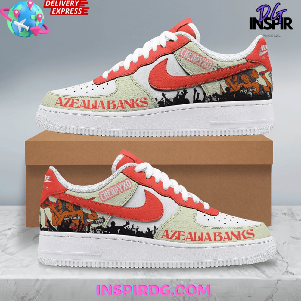 Ideafootwear Azealia Banks Air Low-Top Sneakers Shoes For Men And Women 1