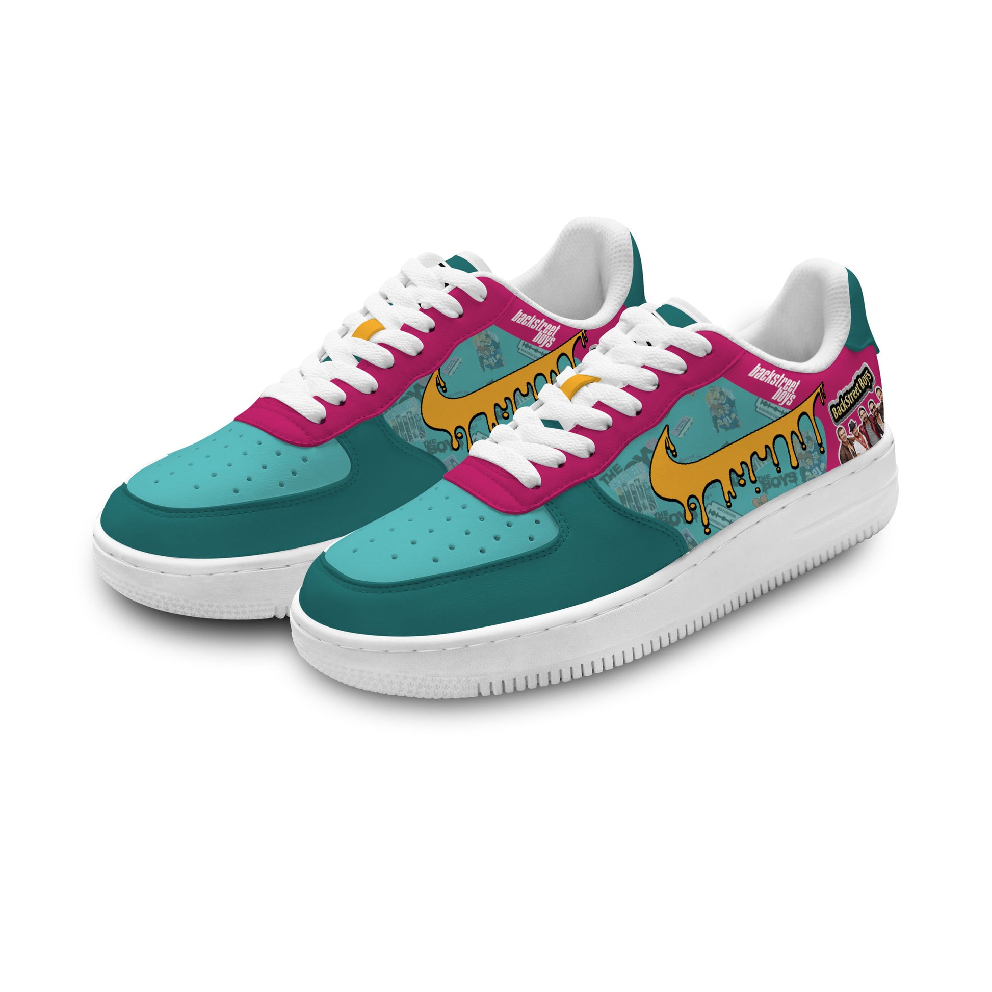 Ideafootwear Backstreet Boys AJ1 High Sneakers Shoes For Men And Women 3