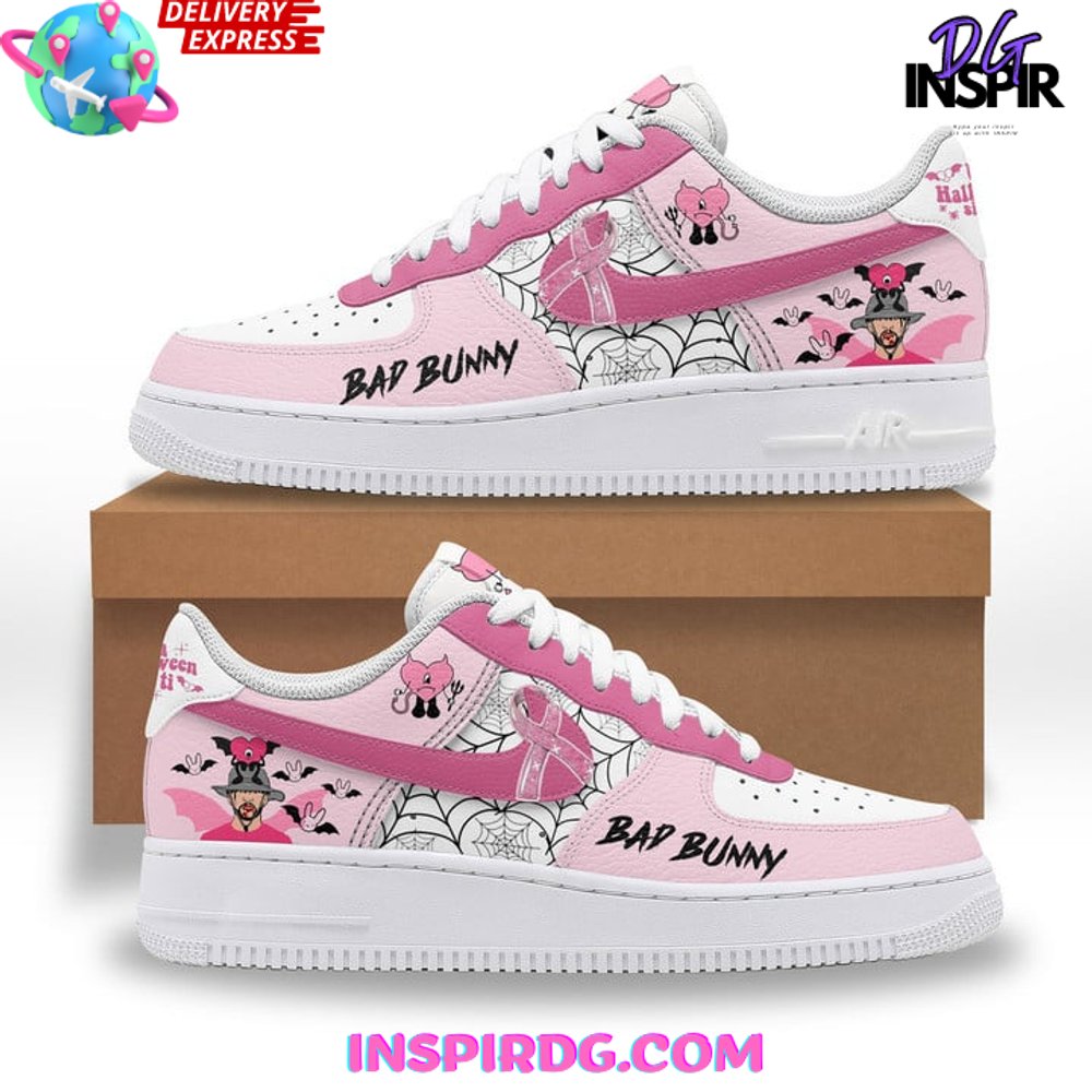 Ideafootwear Bad Bunny Air Low-Top Sneakers Shoes For Men And Women 5