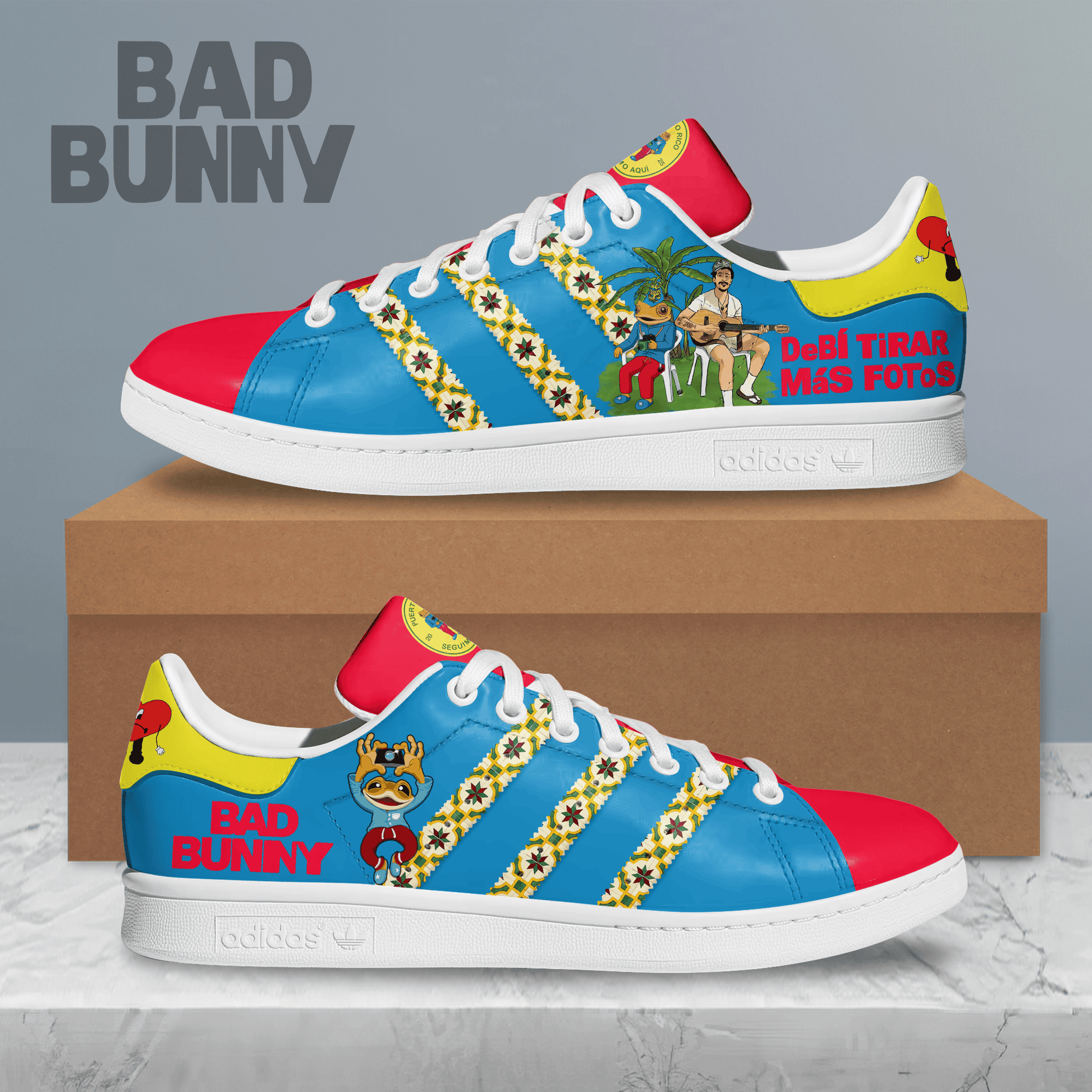 Ideafootwear Bad Bunny Skate Stan Shoes Sneakes For Men And Women 1