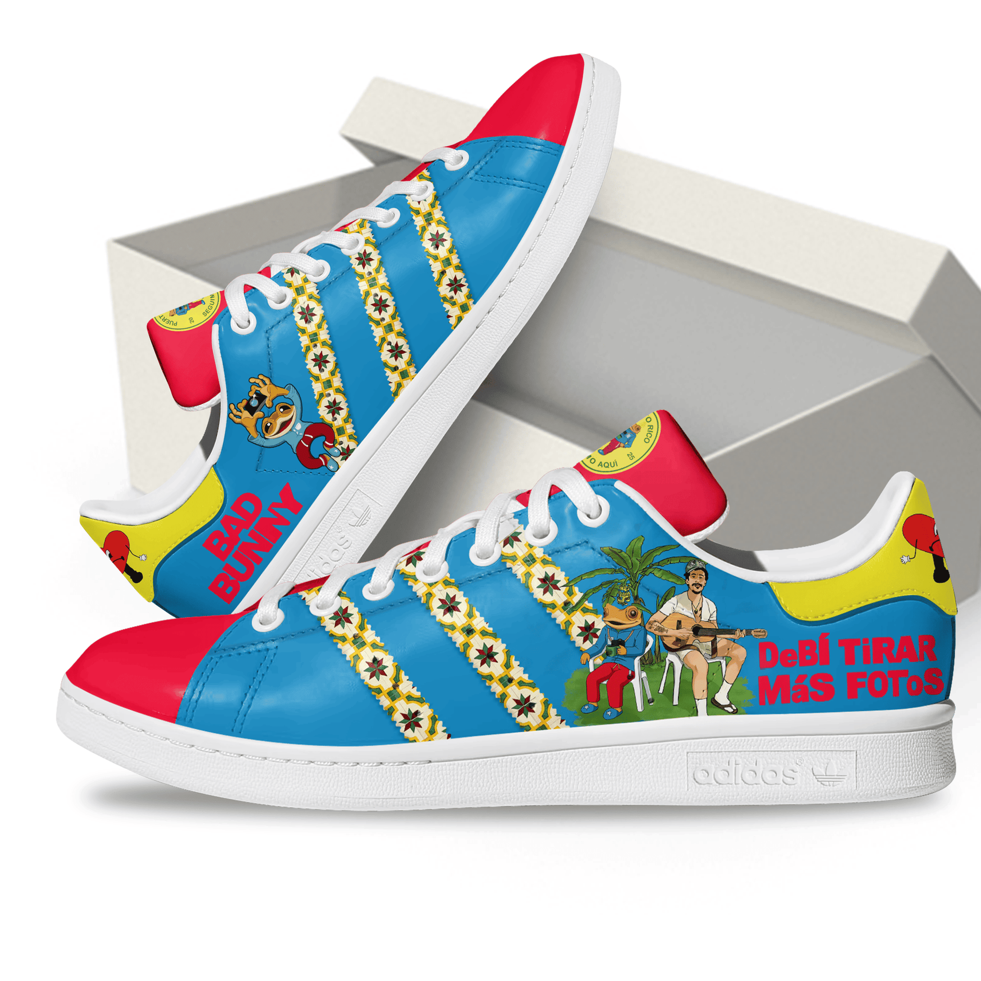 Ideafootwear Bad Bunny Skate Stan Shoes Sneakes For Men And Women 1