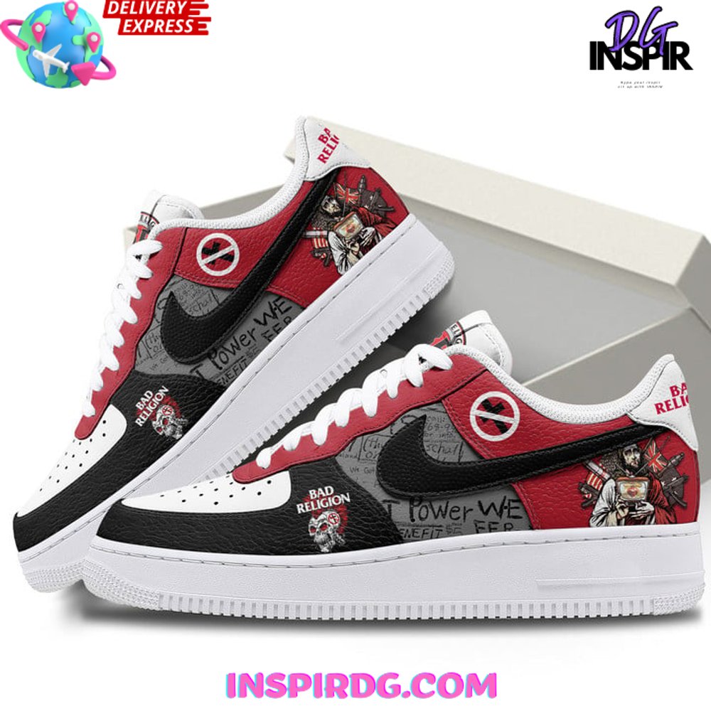 Ideafootwear Bad Religion The Power We Seek Air Low-Top Sneakers Shoes For Men And Women 1
