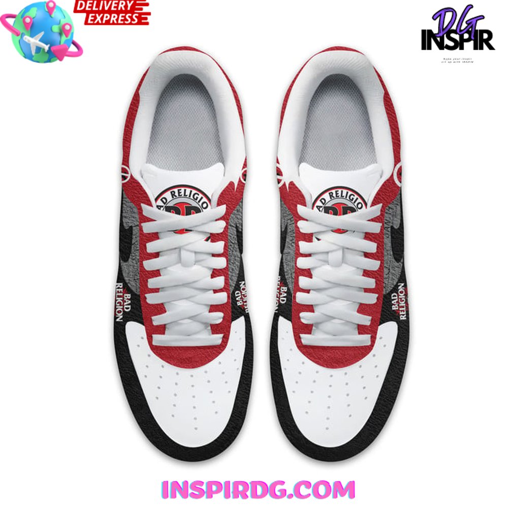 Ideafootwear Bad Religion The Power We Seek Air Low-Top Sneakers Shoes For Men And Women 1