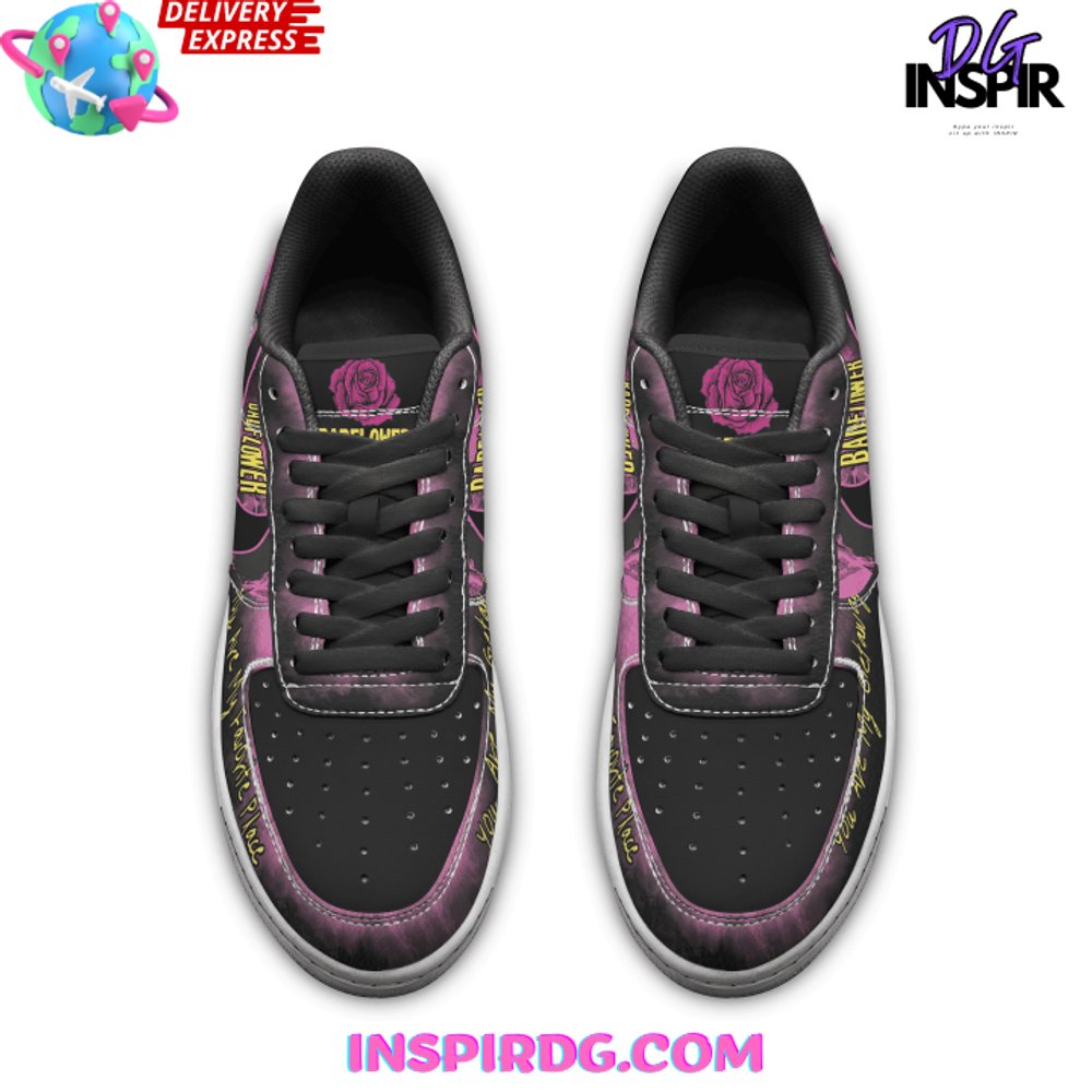 Ideafootwear Badflower Band Air Low-Top Sneakers Shoes For Men And Women 1