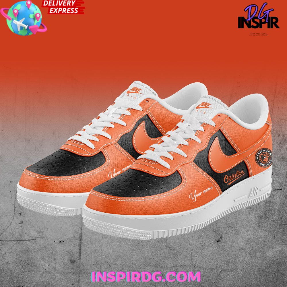 Ideafootwear Baltimore Orioles Air Low-Top Sneakers Shoes For Men And Women 4