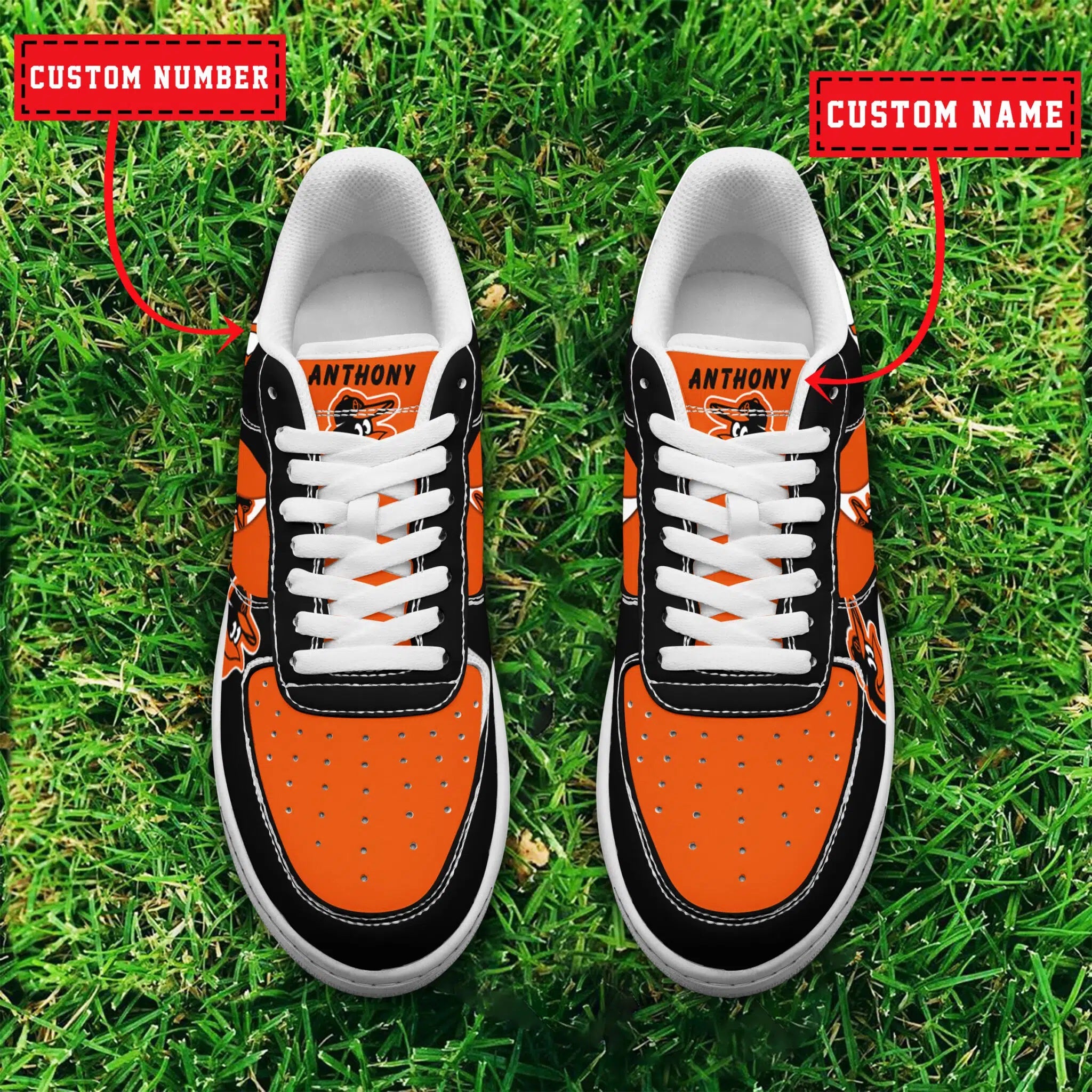 Ideafootwear Baltimore Orioles MLB Air Low-Top Sneakers Shoes For Men And Women 1