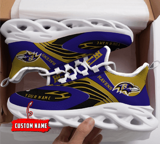 Ideafootwear Baltimore Ravens Max Soul Shoes Sneakers For Men And Women 27