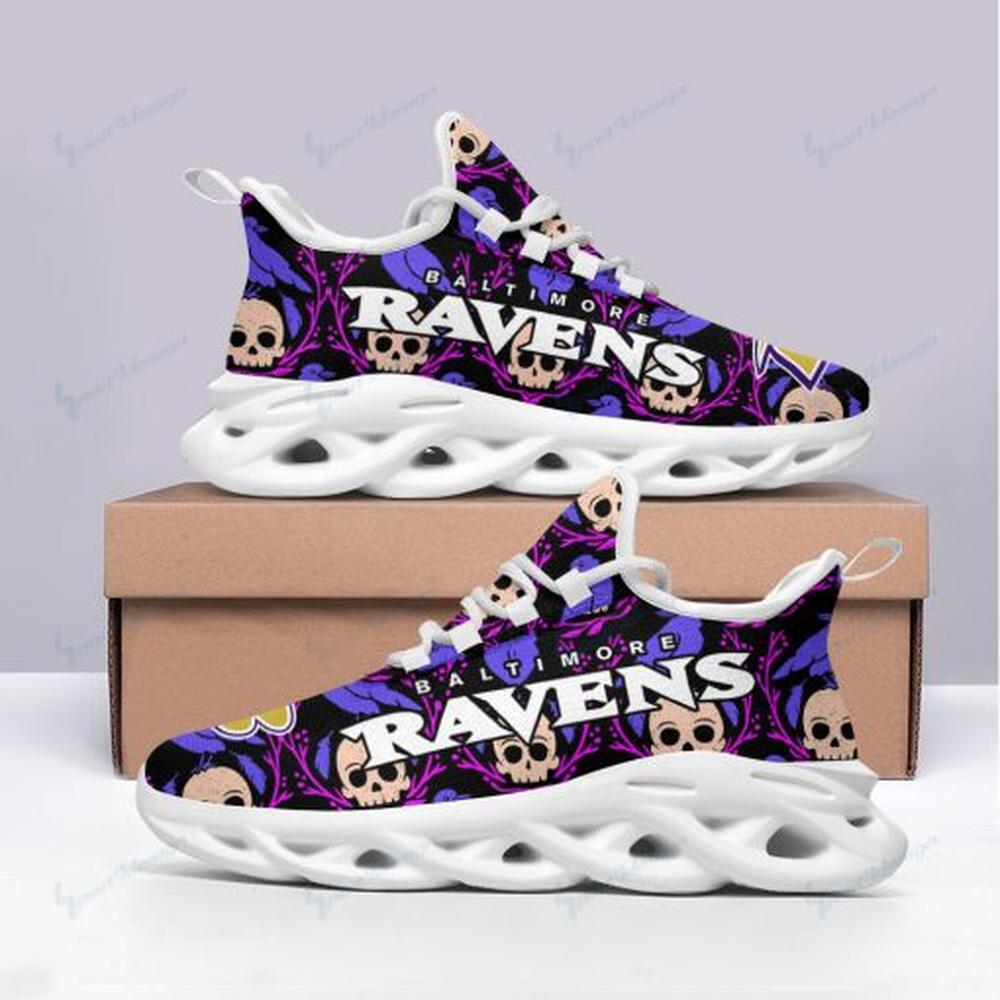 Ideafootwear Baltimore Ravens Max Soul Shoes Sneakers For Men And Women 8