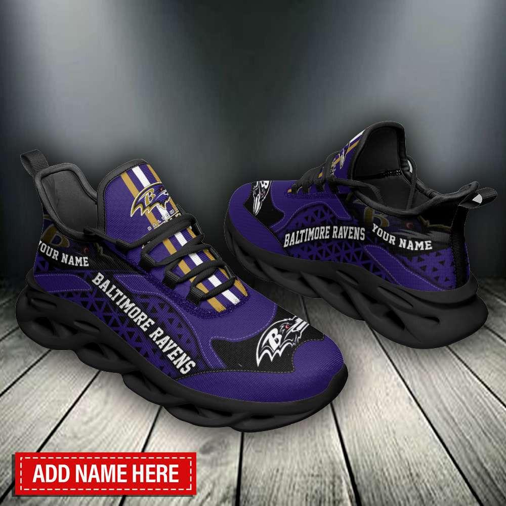 Ideafootwear Baltimore Ravens Max Soul Shoes Sneakers For Men And Women 22