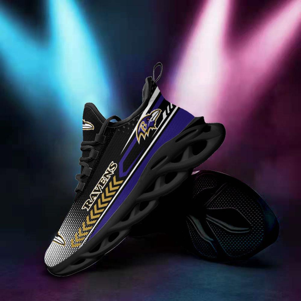 Ideafootwear Baltimore Ravens Max Soul Shoes Sneakers For Men And Women 5