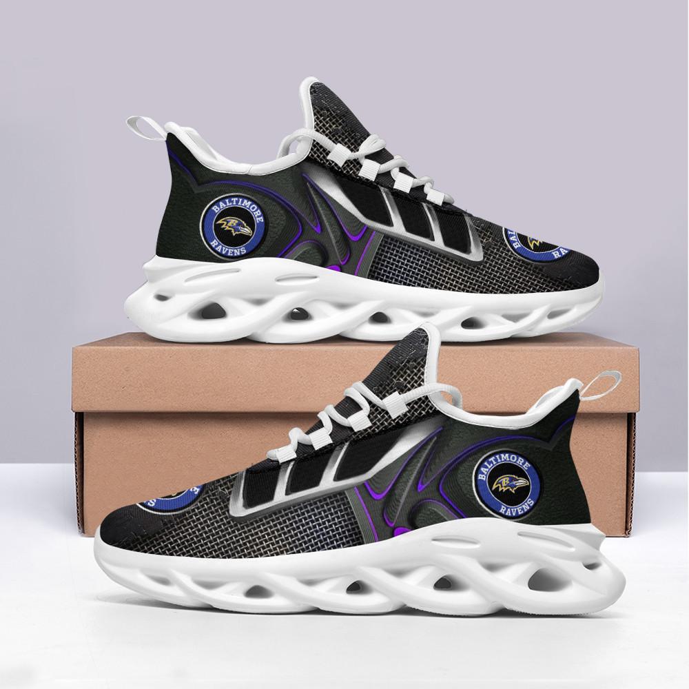 Ideafootwear Baltimore Ravens Max Soul Shoes Sneakers For Men And Women 4