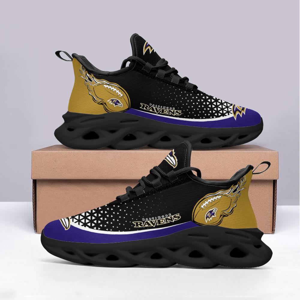 Ideafootwear Baltimore Ravens Max Soul Shoes Sneakers For Men And Women 11