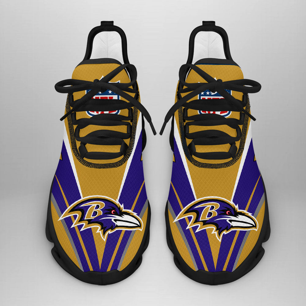 Ideafootwear Baltimore Ravens Max Soul Shoes Sneakers For Men And Women 13