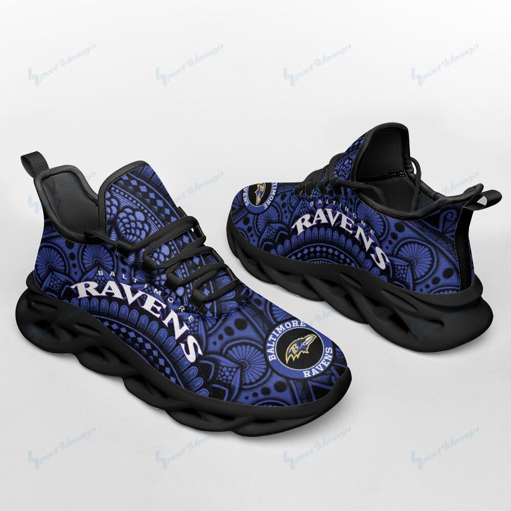 Ideafootwear Baltimore Ravens Max Soul Shoes Sneakers For Men And Women 12