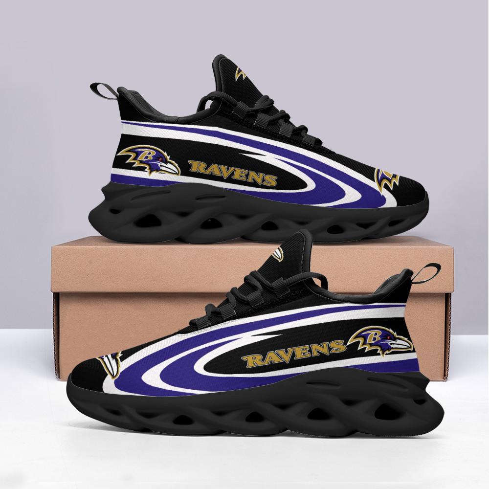 Ideafootwear Baltimore Ravens Max Soul Shoes Sneakers For Men And Women 1