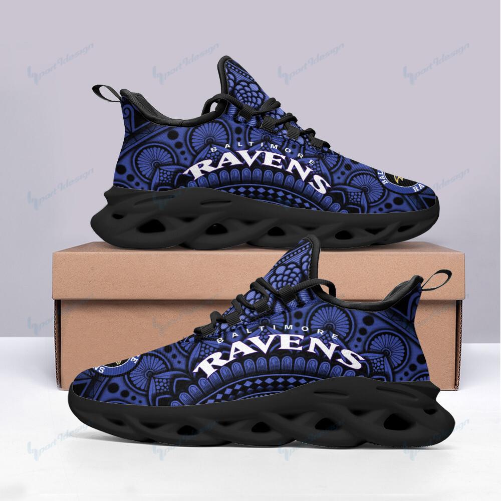 Ideafootwear Baltimore Ravens Max Soul Shoes Sneakers For Men And Women 12