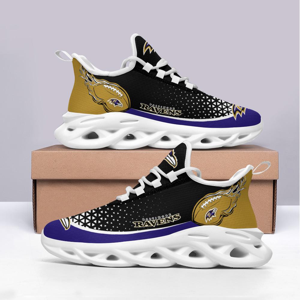 Ideafootwear Baltimore Ravens Max Soul Shoes Sneakers For Men And Women 11