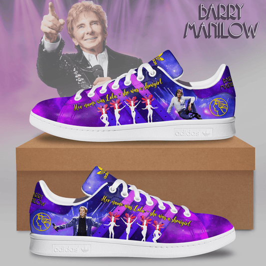 Ideafootwear Barry Manilow Skate Stan Shoes Sneakes For Men And Women 1