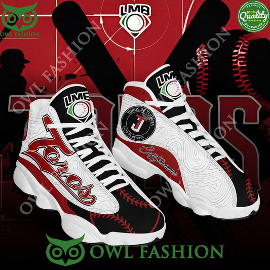 Ideafootwear Baseball Mexican Toros de Tijuana AJ13 Sneakers Shoes For Men And Women 1