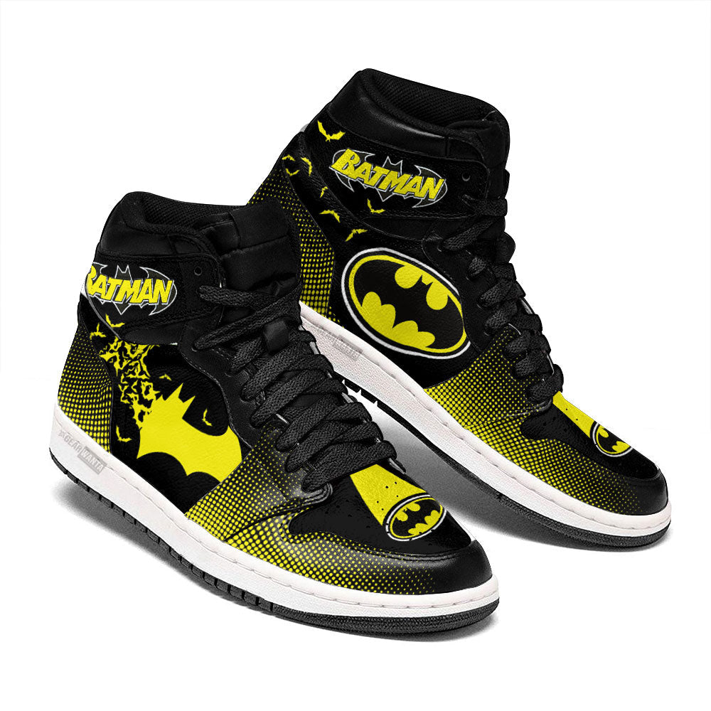 Ideafootwear Batman AJ1 High Sneakers Shoes For Men And Women 5