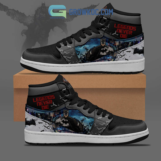 Ideafootwear Batman AJ1 High Sneakers Shoes For Men And Women 2