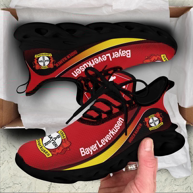Ideafootwear Bayer 04 Leverkusen Max Soul Shoes Sneakers For Men And Women 1
