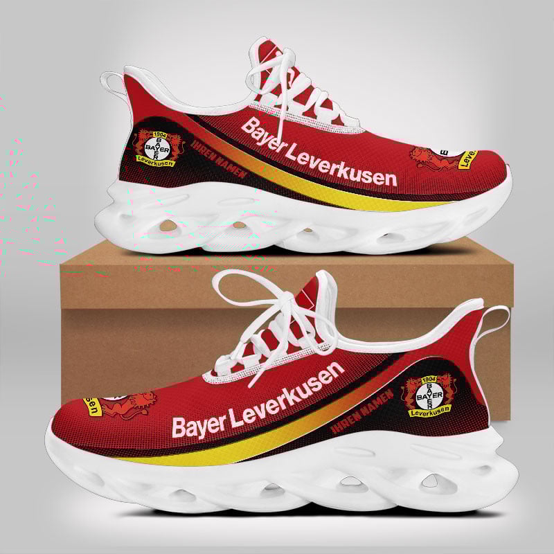 Ideafootwear Bayer 04 Leverkusen Max Soul Shoes Sneakers For Men And Women 1