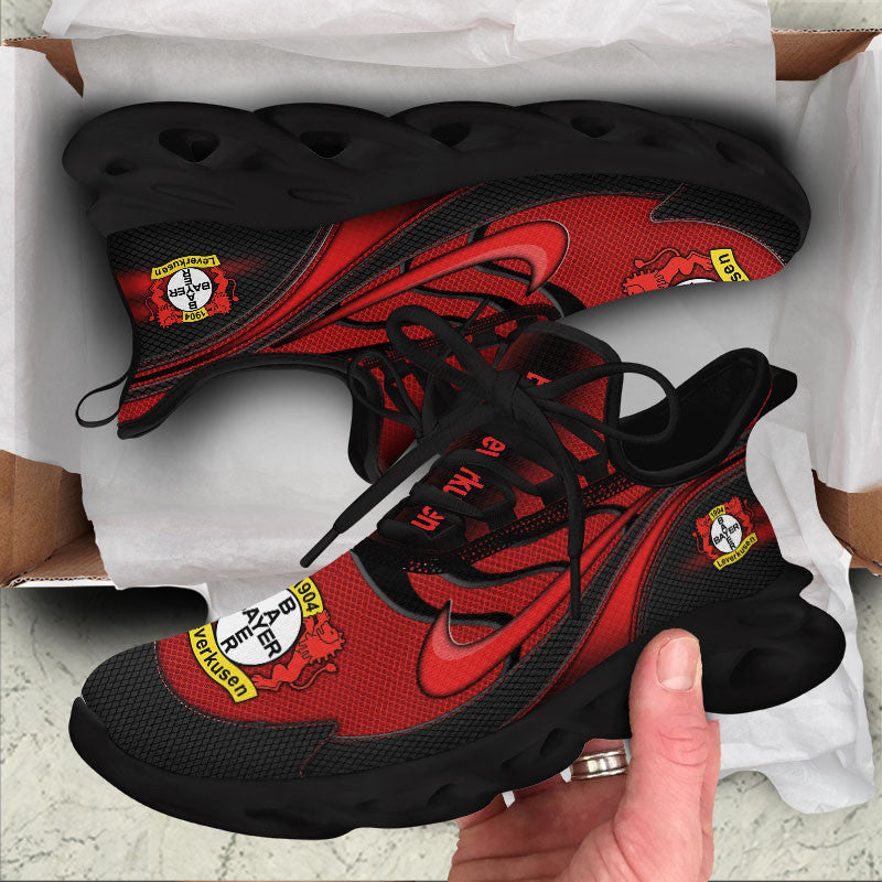 Ideafootwear Bayer 04 Leverkusen Max Soul Shoes Sneakers For Men And Women 4
