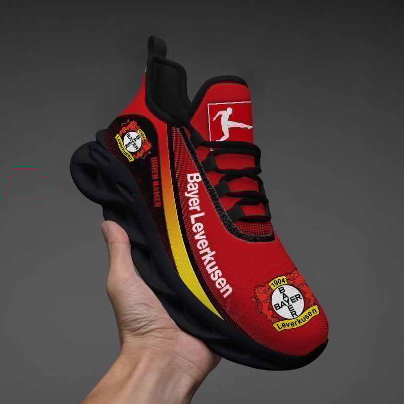 Ideafootwear Bayer 04 Leverkusen Max Soul Shoes Sneakers For Men And Women 1
