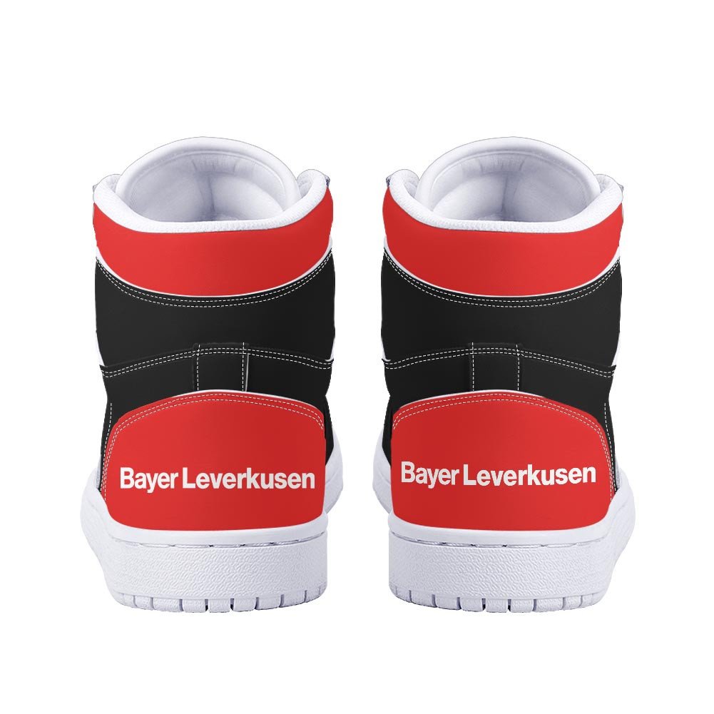 Ideafootwear Bayer Leverkusen AJ1 High Sneakers Shoes For Men And Women 1