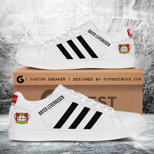 Ideafootwear Bayer Leverkusen Skate Stan Shoes Sneakes For Men And Women 2
