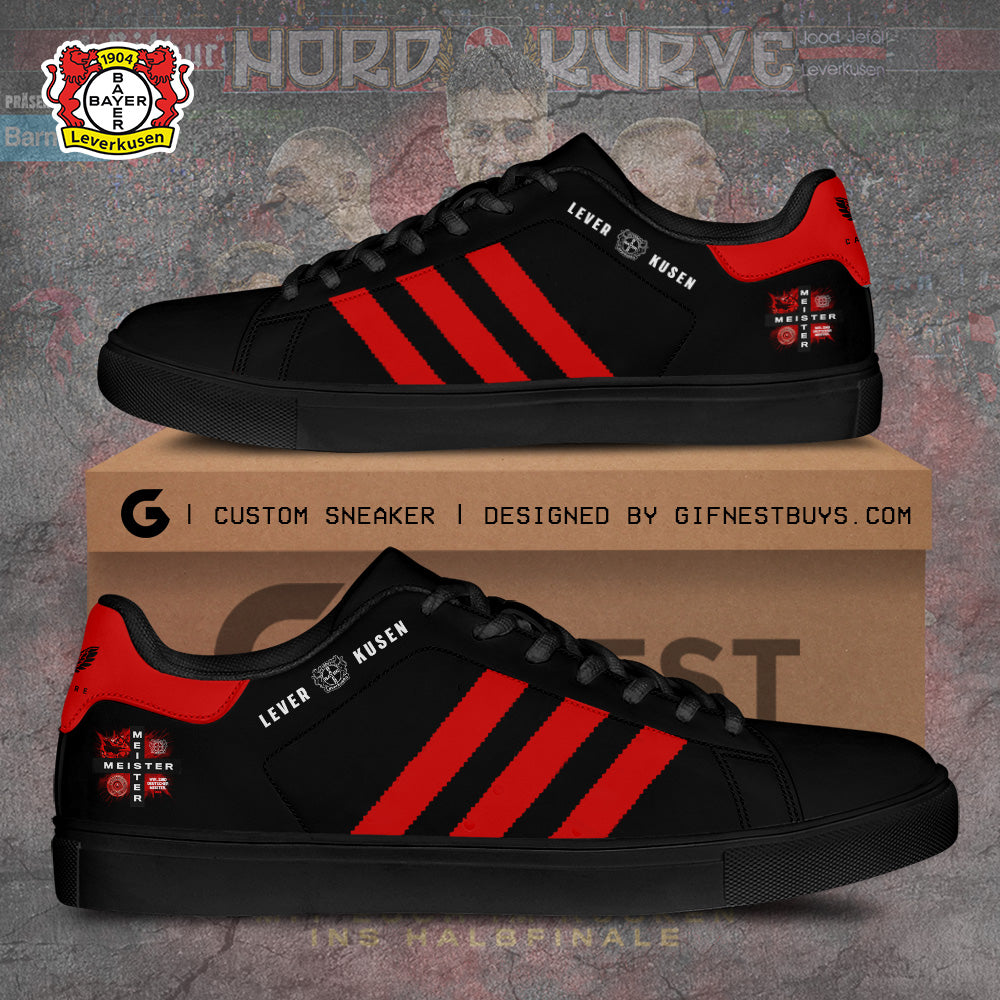 Ideafootwear Bayer Leverkusen Skate Stan Shoes Sneakes For Men And Women 8