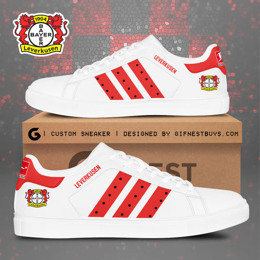 Ideafootwear Bayer Leverkusen Skate Stan Shoes Sneakes For Men And Women 7