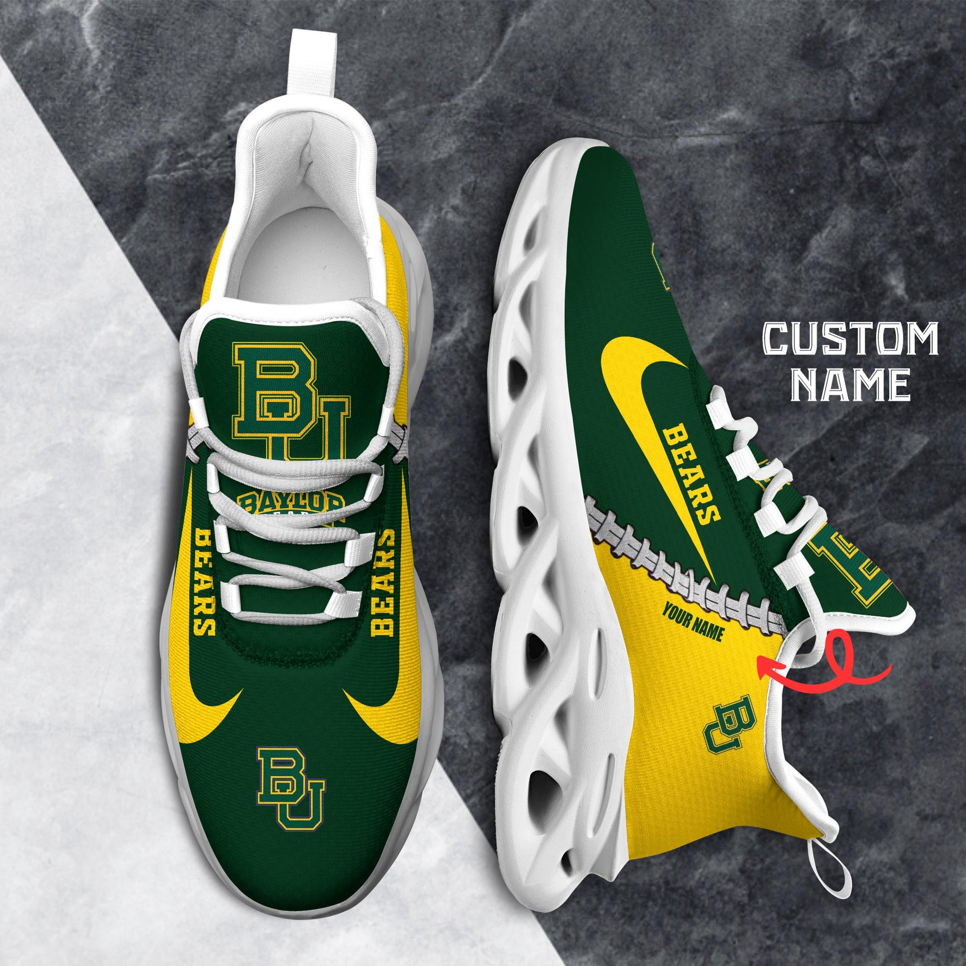 Ideafootwear Baylor Bears Max Soul Shoes Sneakers For Men And Women 1